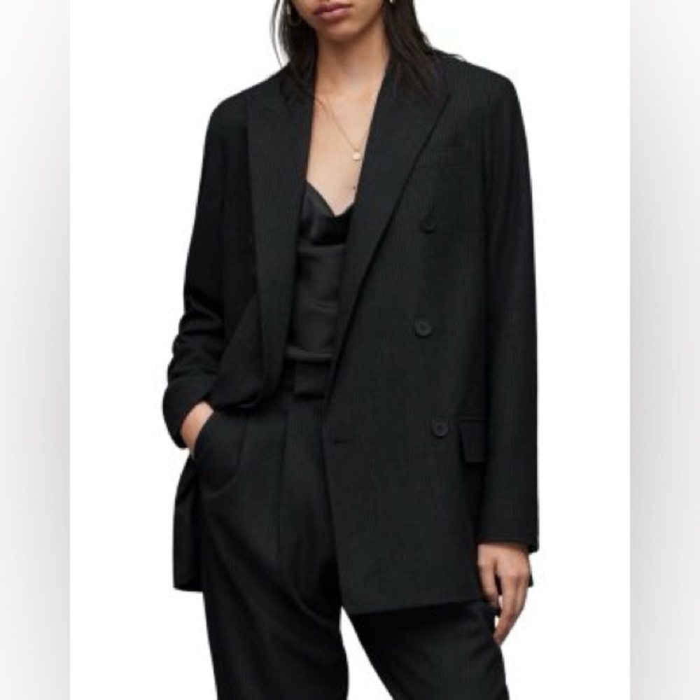 All Saints Astrid Stripe Blazer